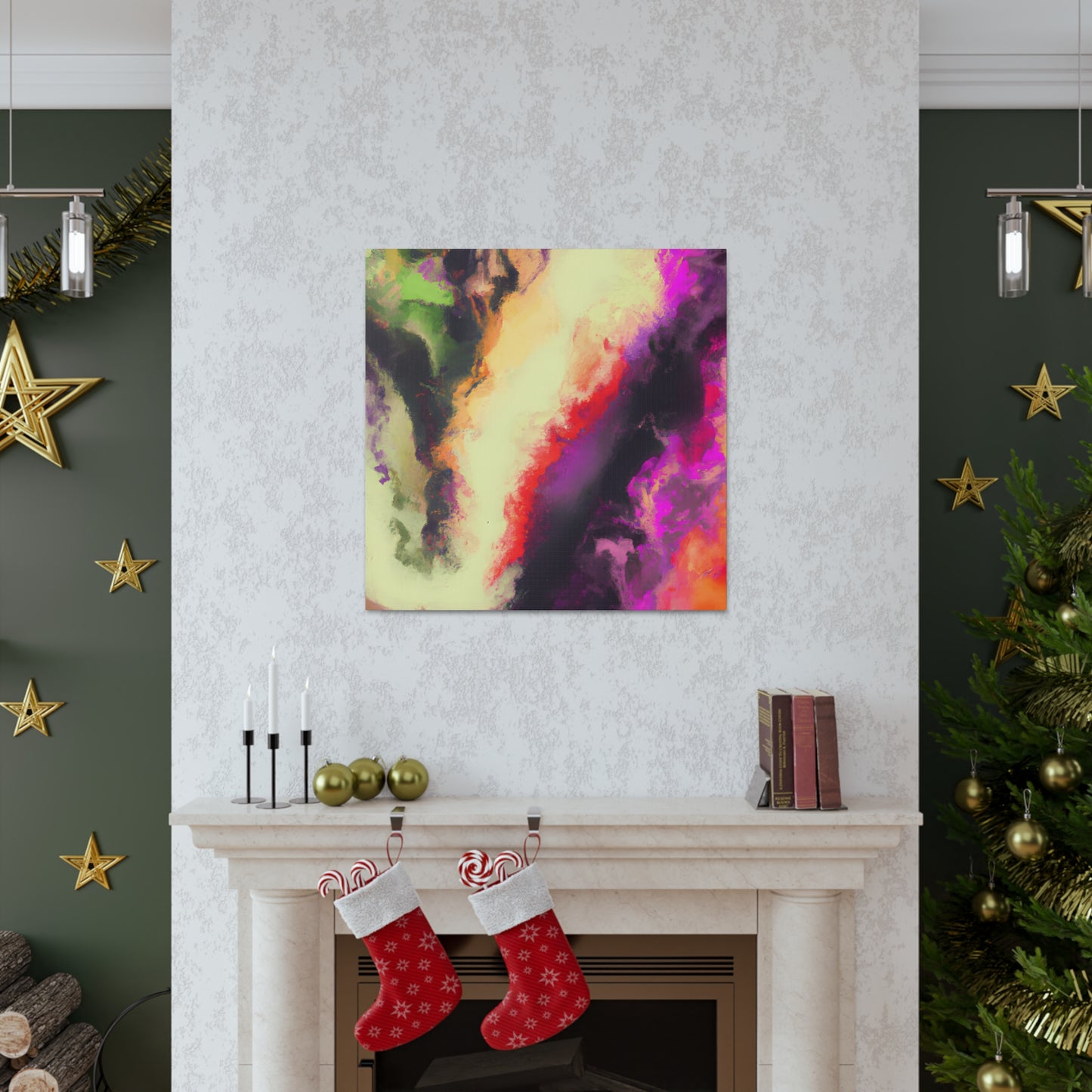 Nestor the Abstractor - Digital Art Canvas
