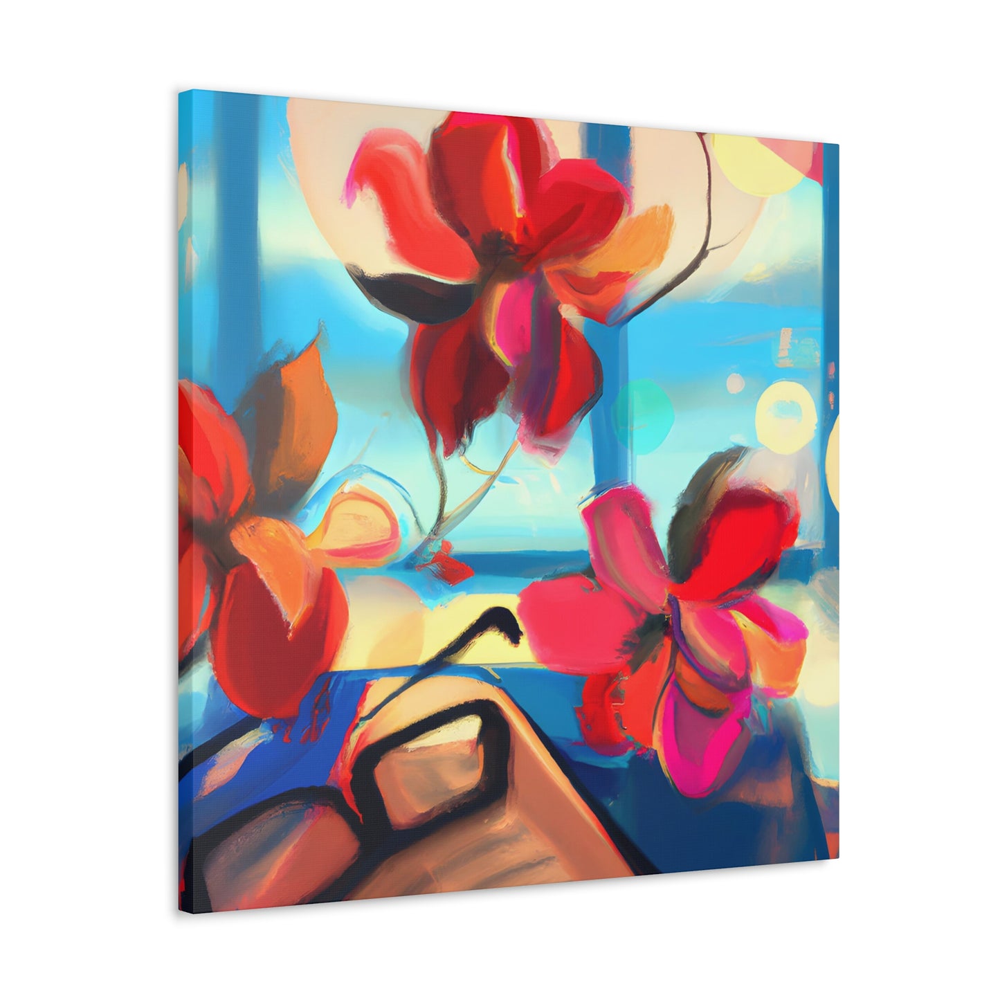 Ethereal Oasis. - Digital Art Canvas