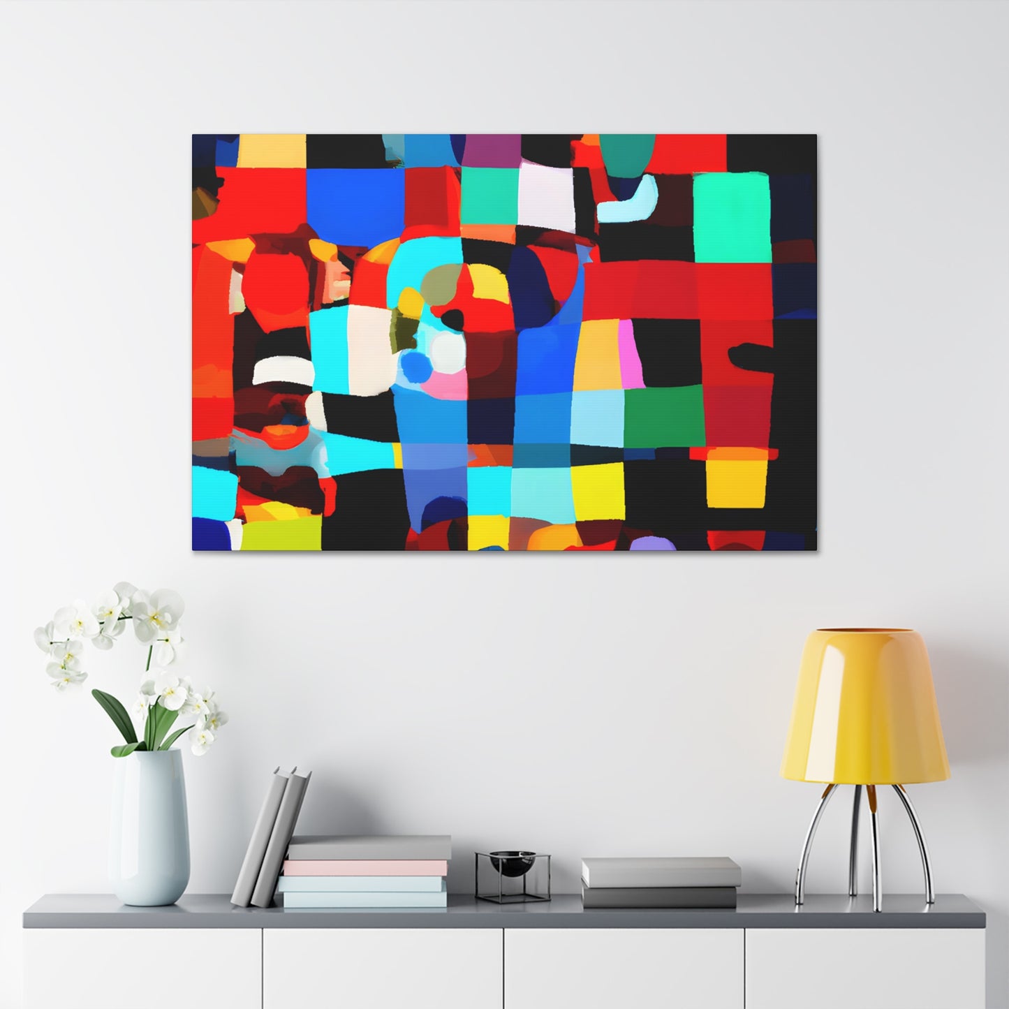 Starburst Galaxy. - Digital Art Canvas