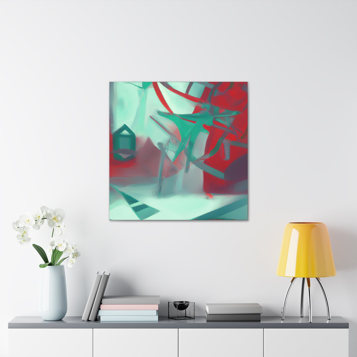 Enchanting Serenity Journey - Digital Art Canvas