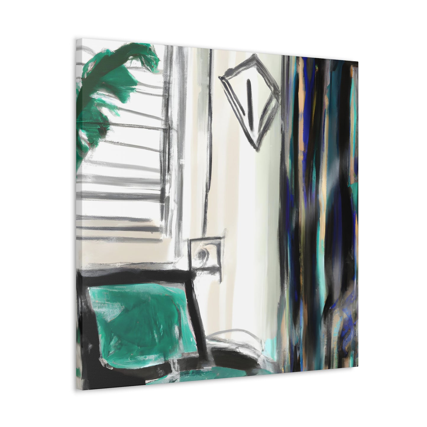 Mystical Mindful Meditation. - Digital Art Canvas