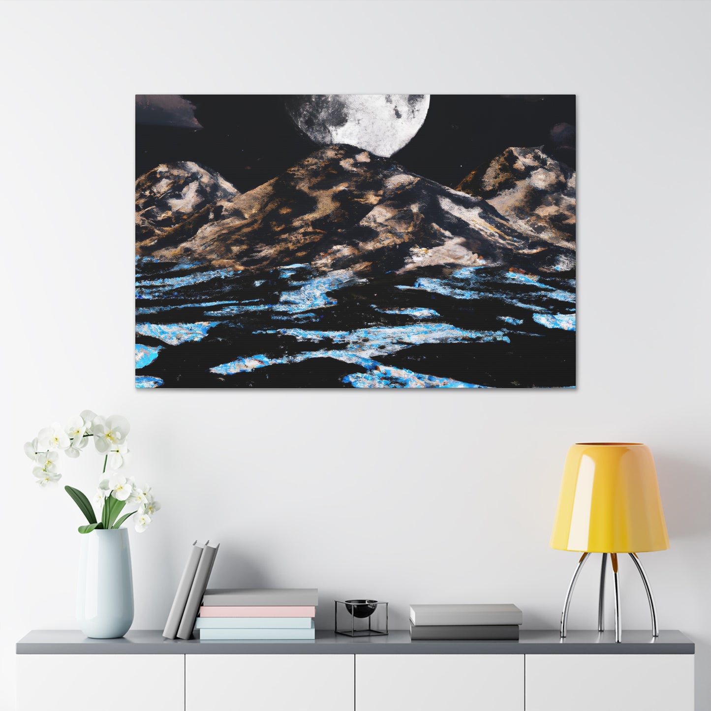 Interstellar Oryx. - Digital Art Canvas