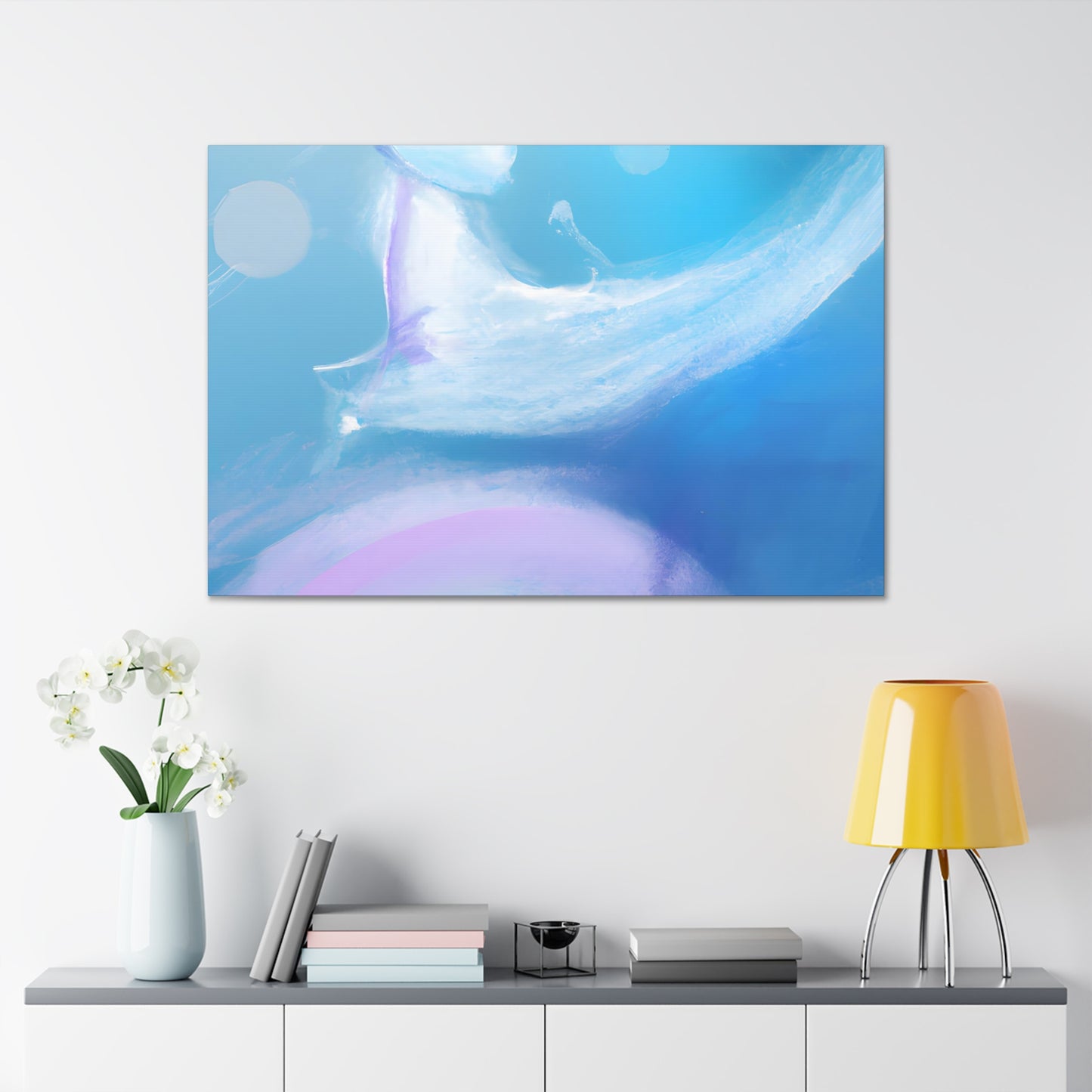 Bunny the Brave - Digital Art Canvas