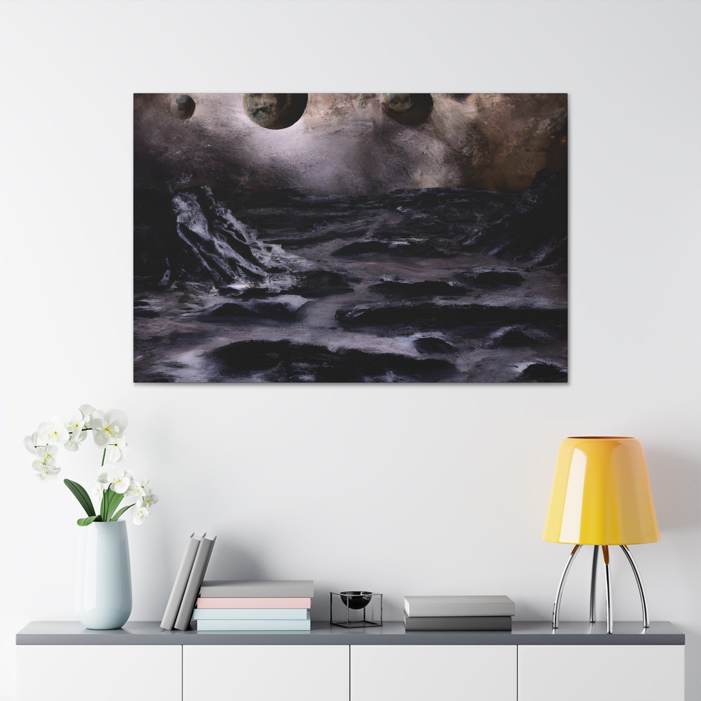 Cosmo Phoenix - Digital Art Canvas