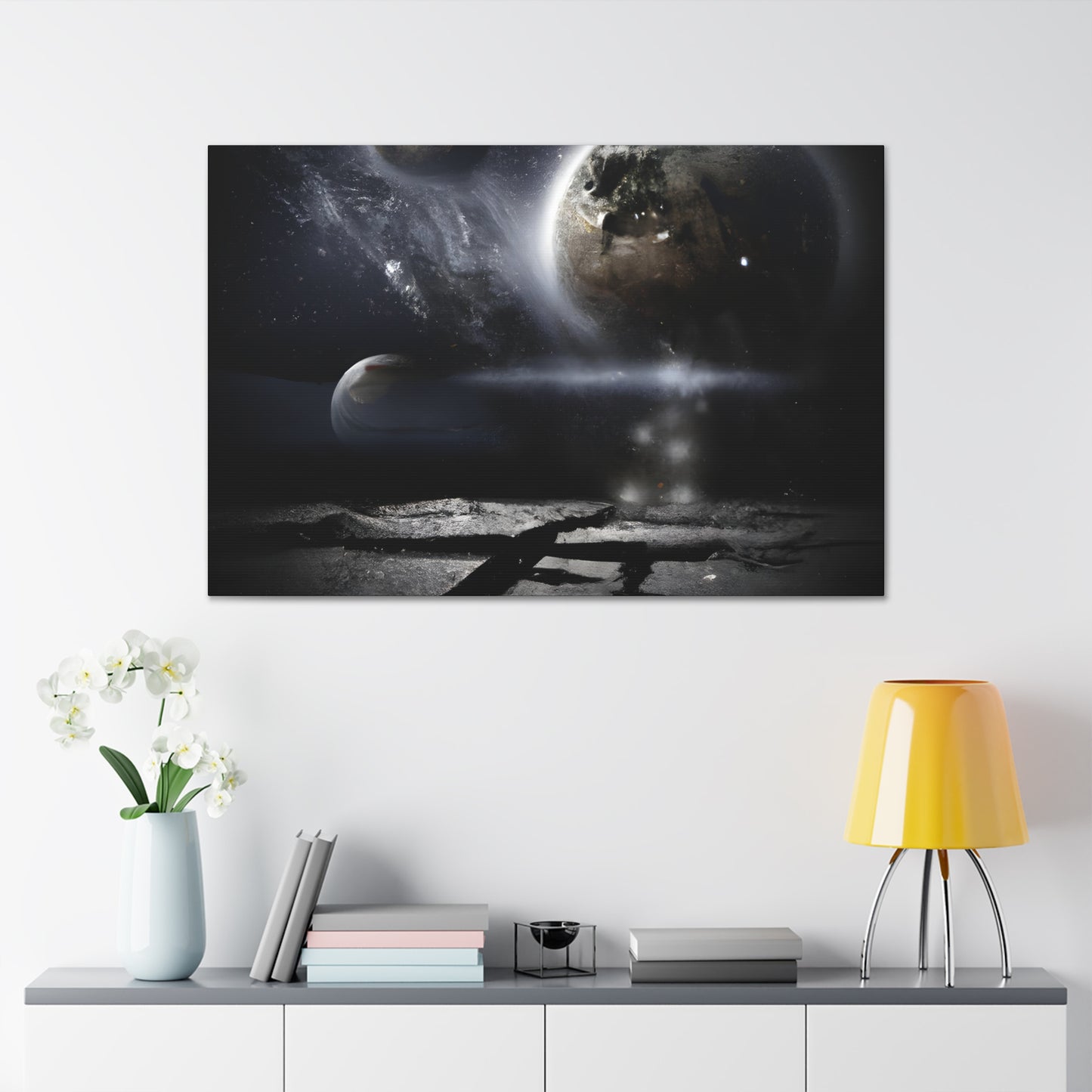 Celestial Zenturion. - Digital Art Canvas