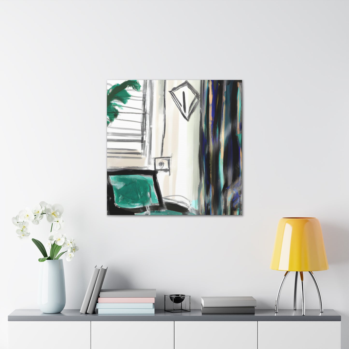 Mystical Mindful Meditation. - Digital Art Canvas