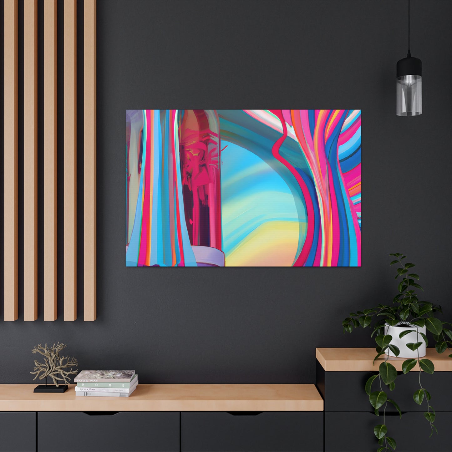 Enchanted Tranquility. - Digital Art Canvas