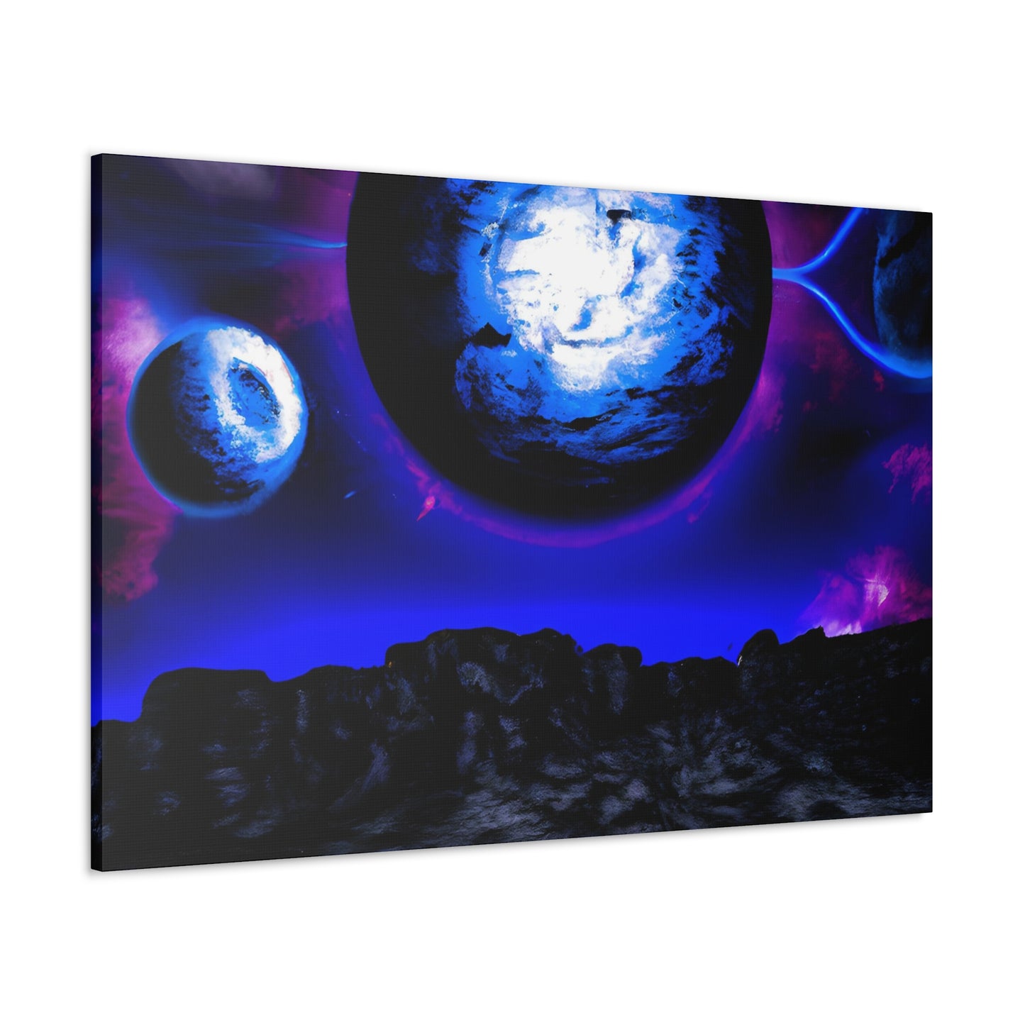 Cosmic Phoenix. - Digital Art Canvas