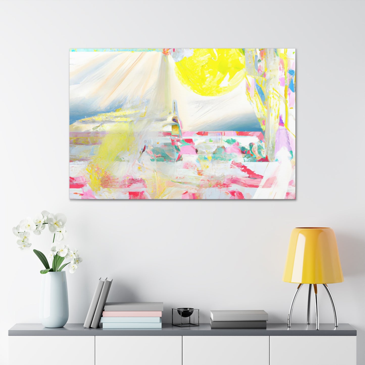 Enchanted Tranquility. - Digital Art Canvas