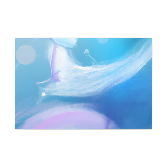 Bunny the Brave - Digital Art Canvas