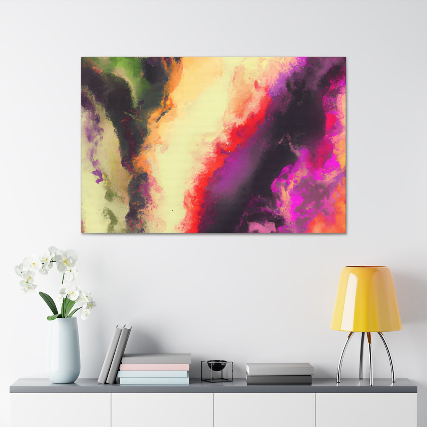 Nestor the Abstractor - Digital Art Canvas