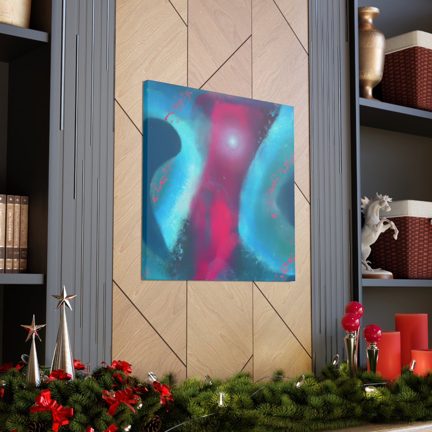 Augustus de Rege, the Imperial Artist. - Digital Art Canvas