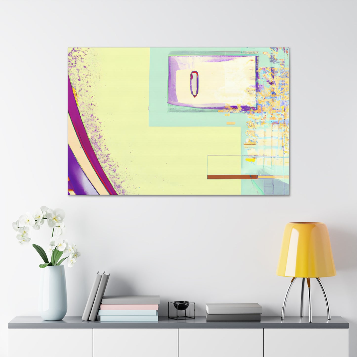 Sir Raphael of the Royal Brush. - Digital Art Canvas