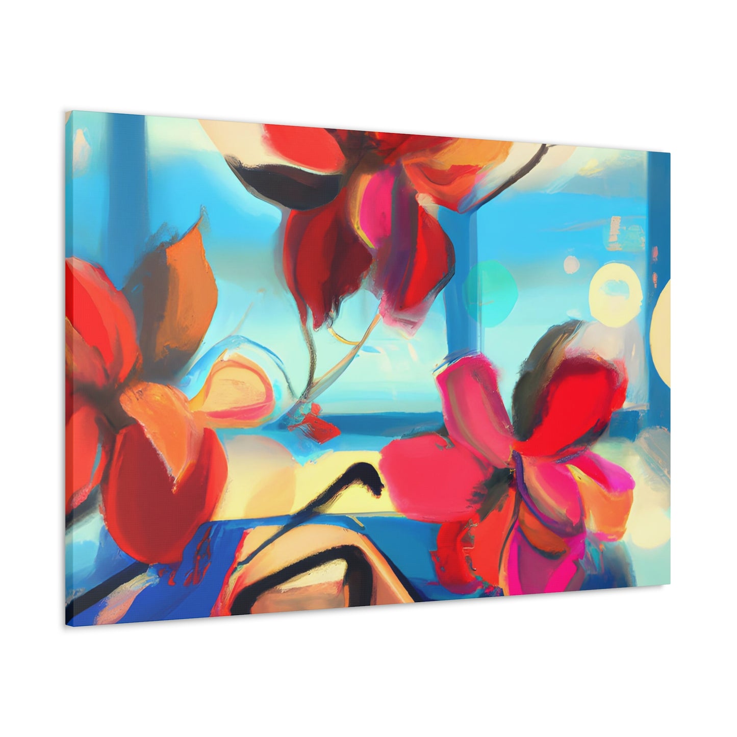 Ethereal Oasis. - Digital Art Canvas