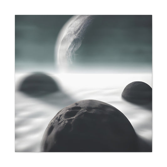 Space Seraph - Digital Art Canvas