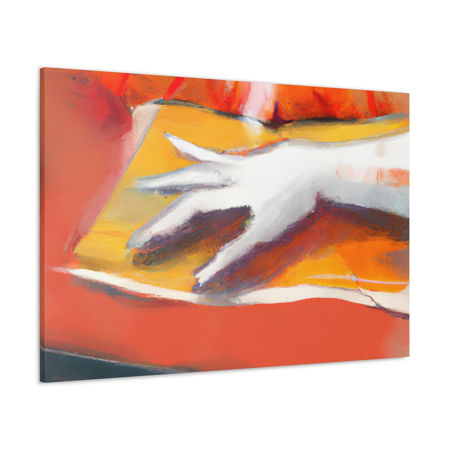 Zen Passage. - Digital Art Canvas