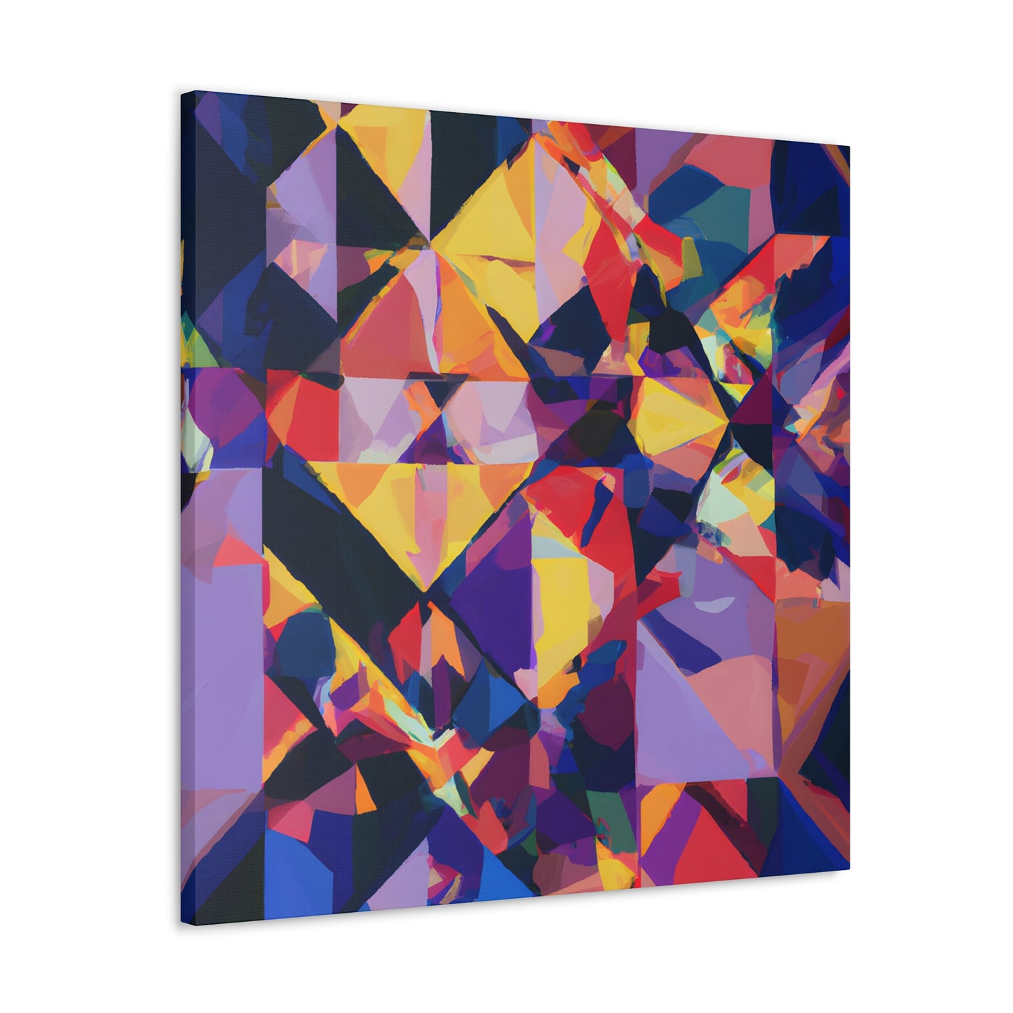 Mystic Mirage - Digital Art Canvas