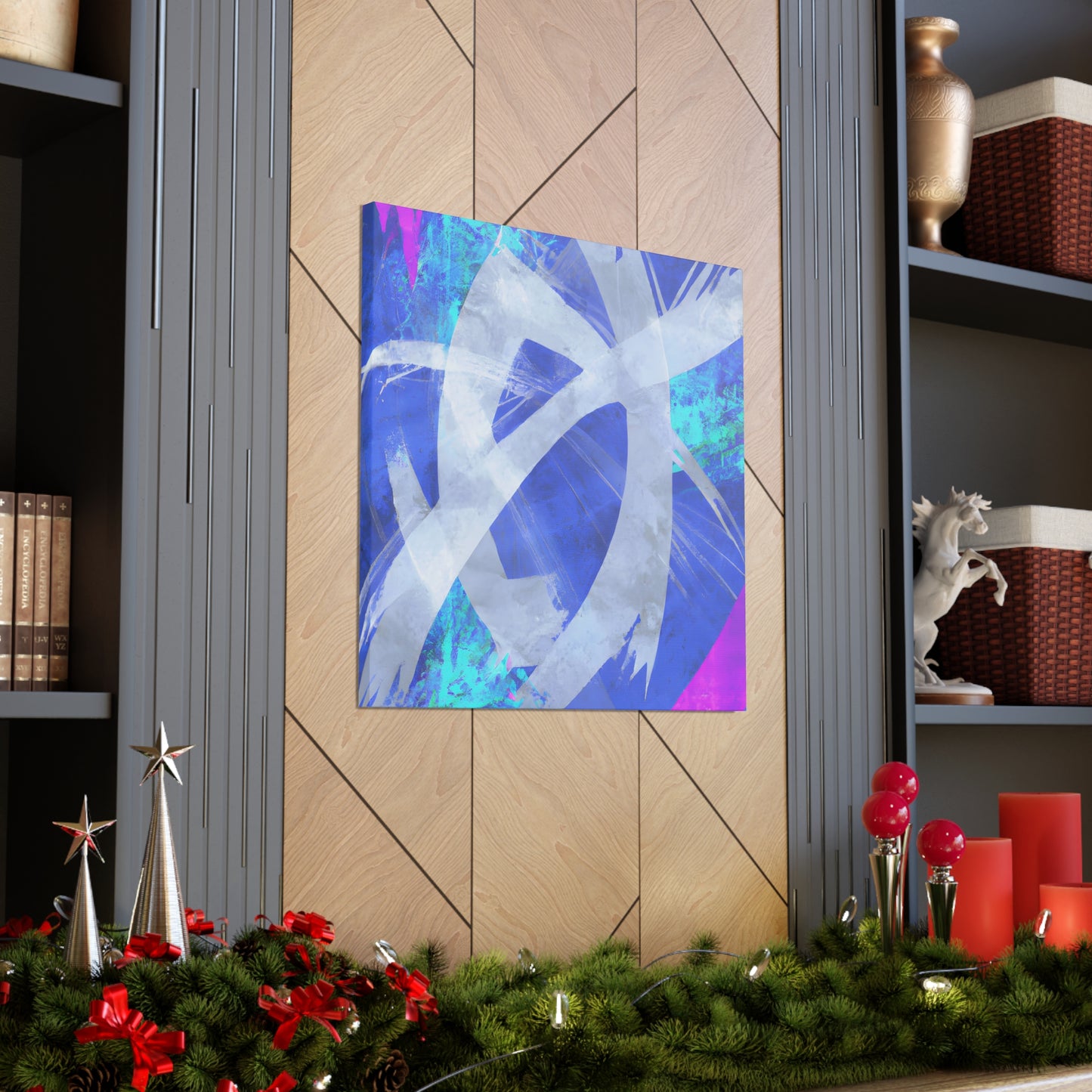 King Alfred the Illustrious. - Digital Art Canvas