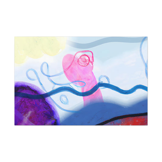 .
Hilda the Helping Hedgehog - Digital Art Canvas