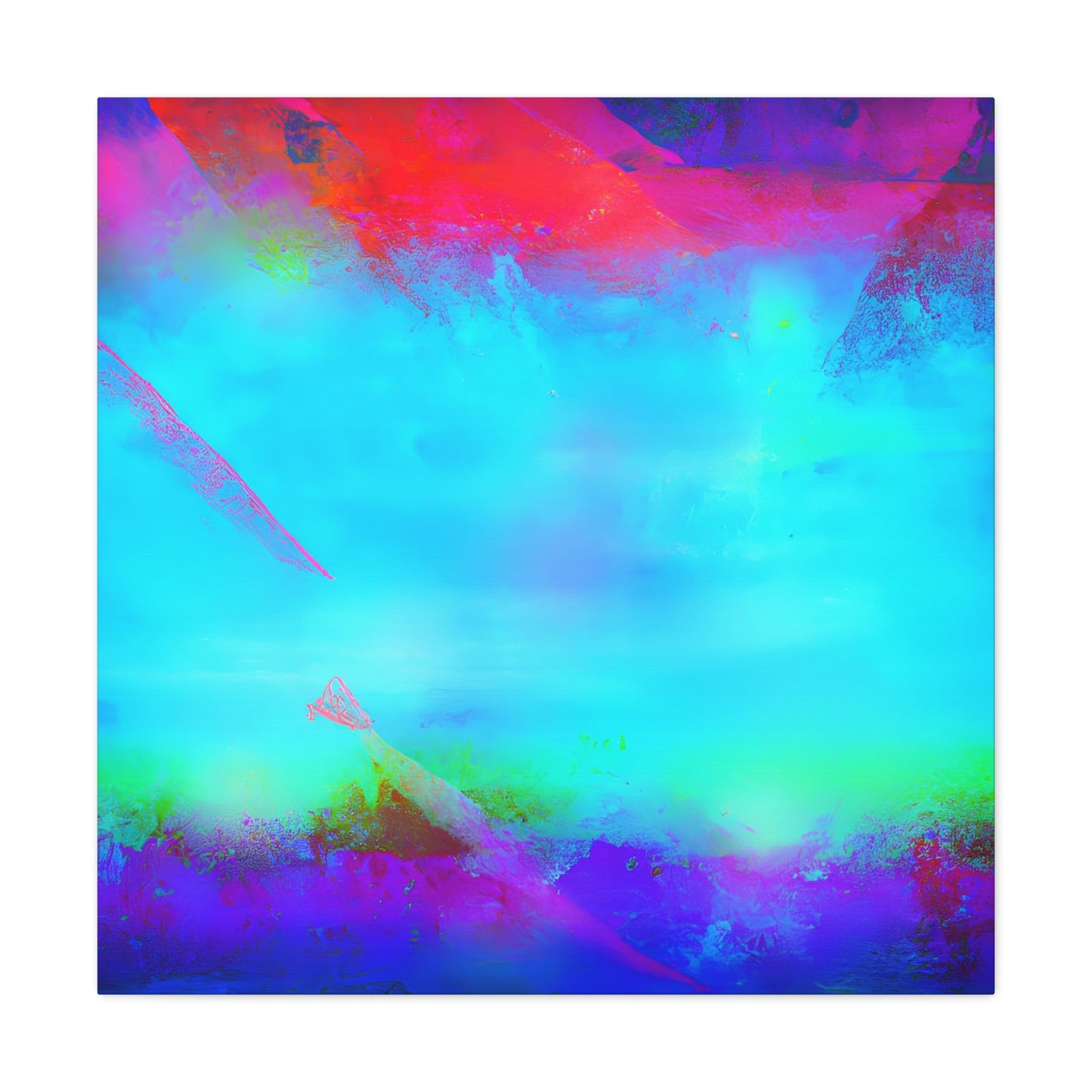 King Harold's Master Artist, Sir Bernon of Feches. - Digital Art Canvas