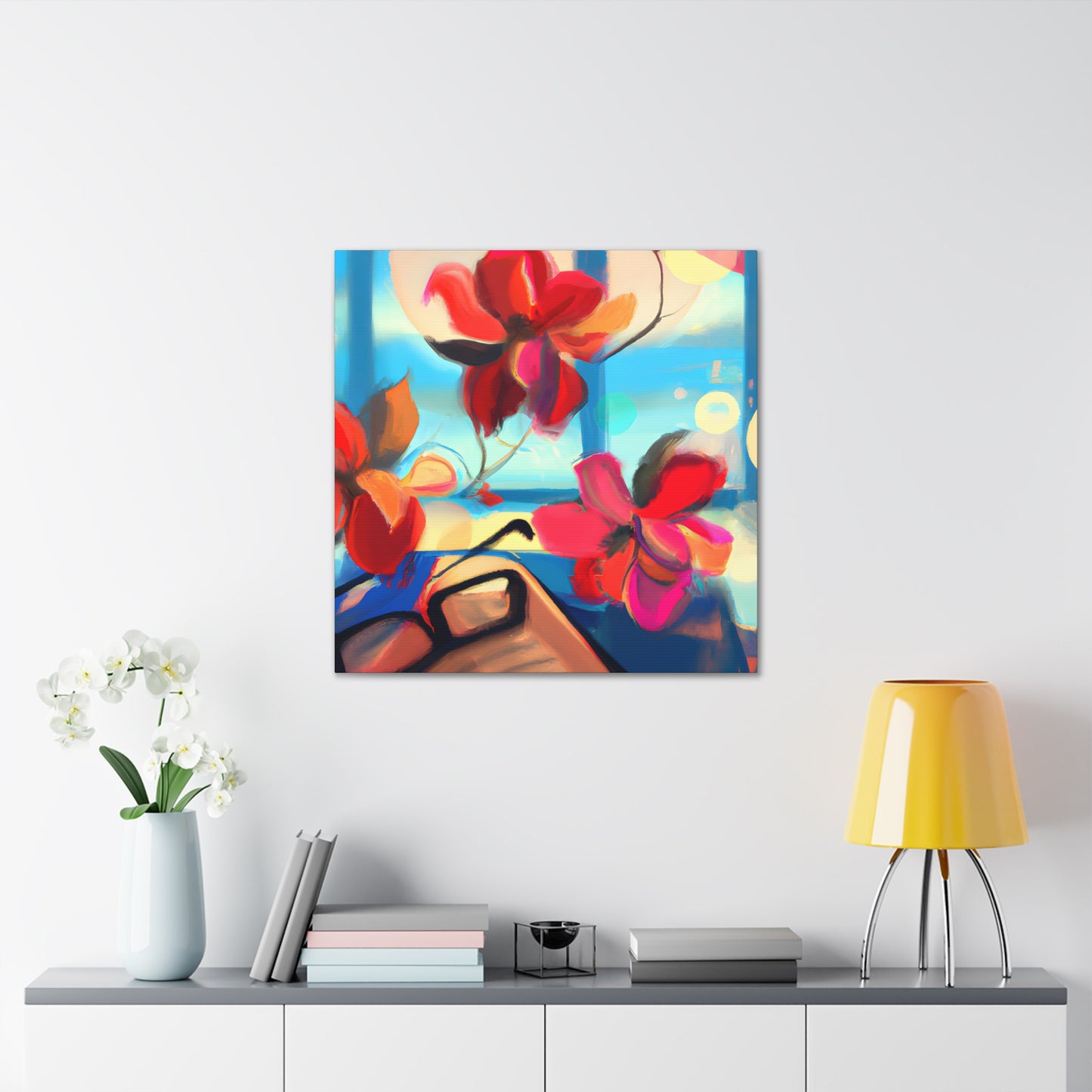 Ethereal Oasis. - Digital Art Canvas