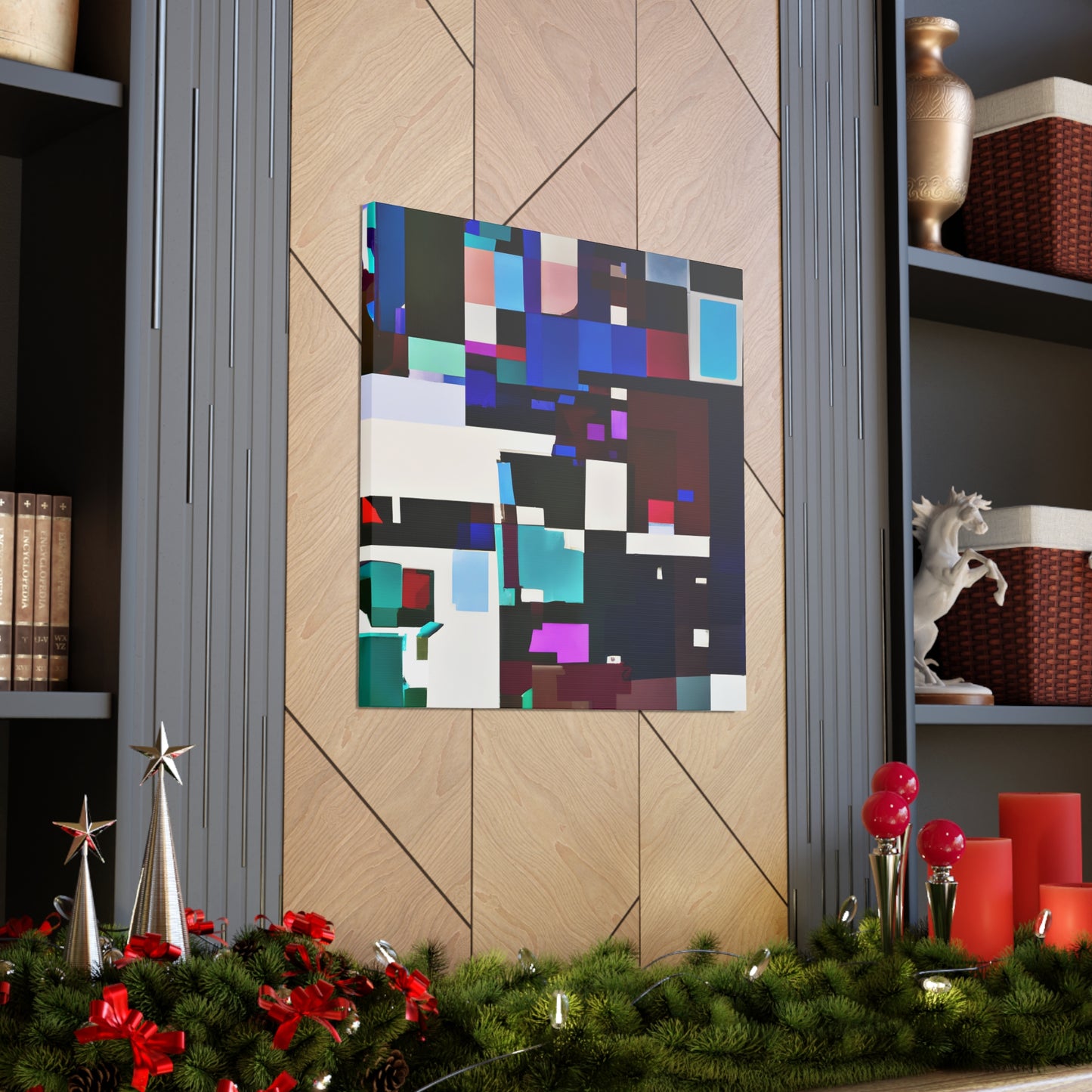 Fairytale Nightscape - Digital Art Canvas