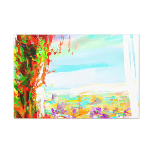 "The Sanctuary of Serenity" - Digital Art Canvas