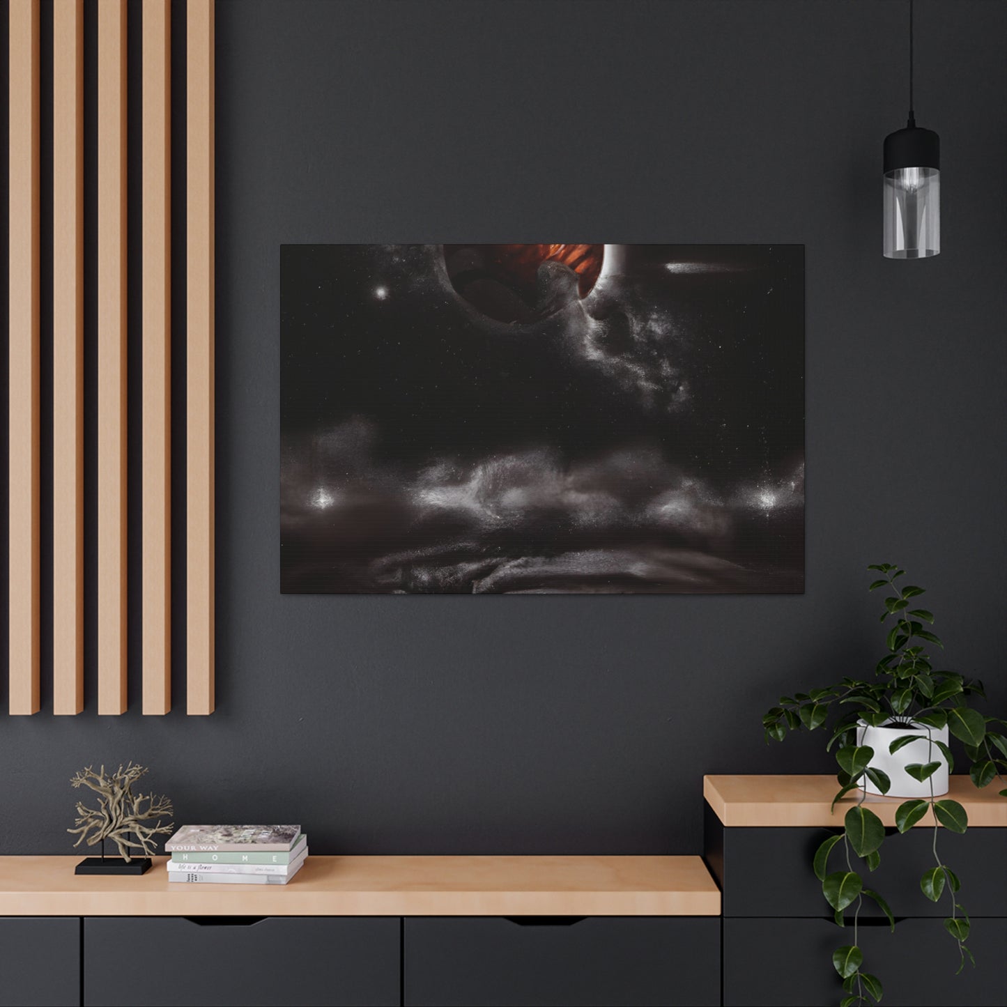 Orbiteleon - Digital Art Canvas