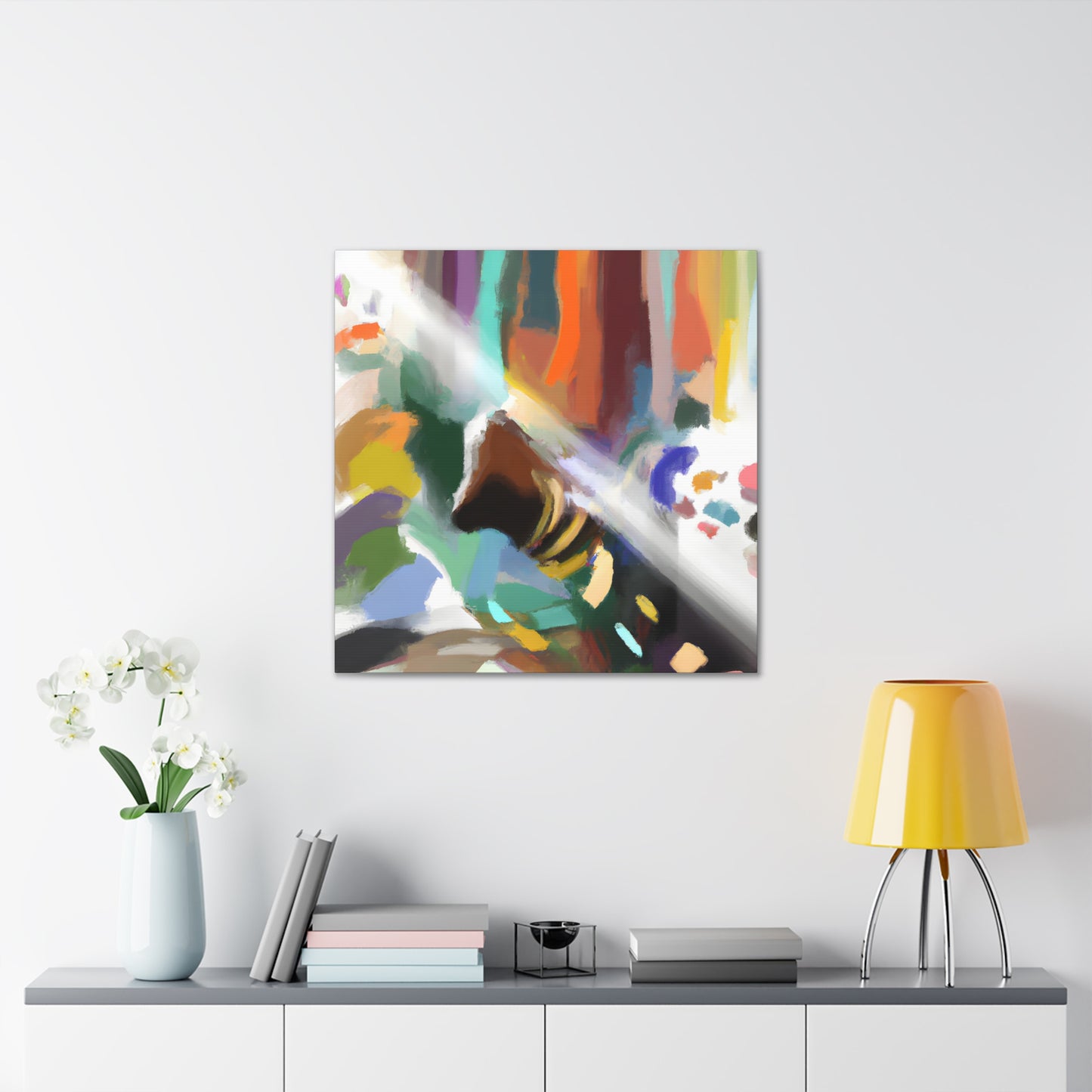 Dreamscape Journey - Digital Art Canvas