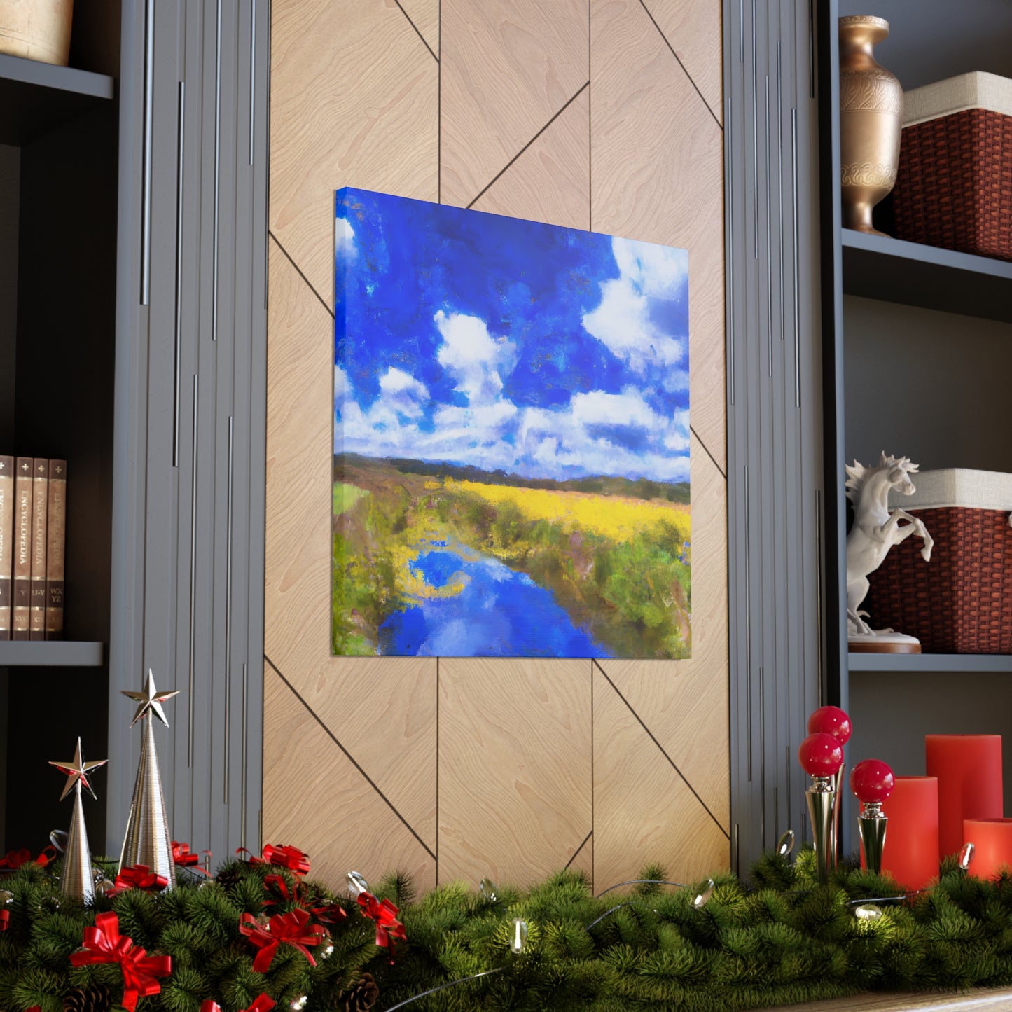 King Sterling the Valiant - Digital Art Canvas