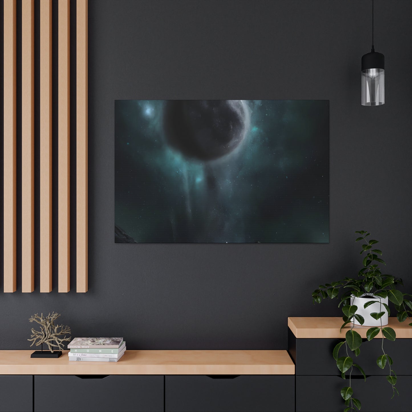 Cosmo-Dragon - Digital Art Canvas