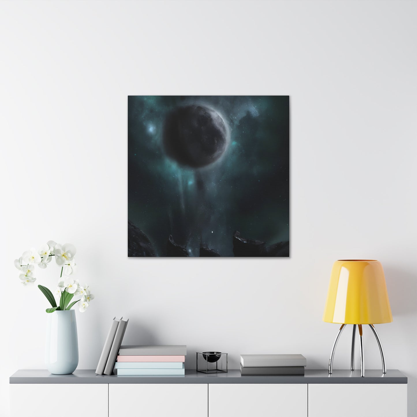 Cosmo-Dragon - Digital Art Canvas