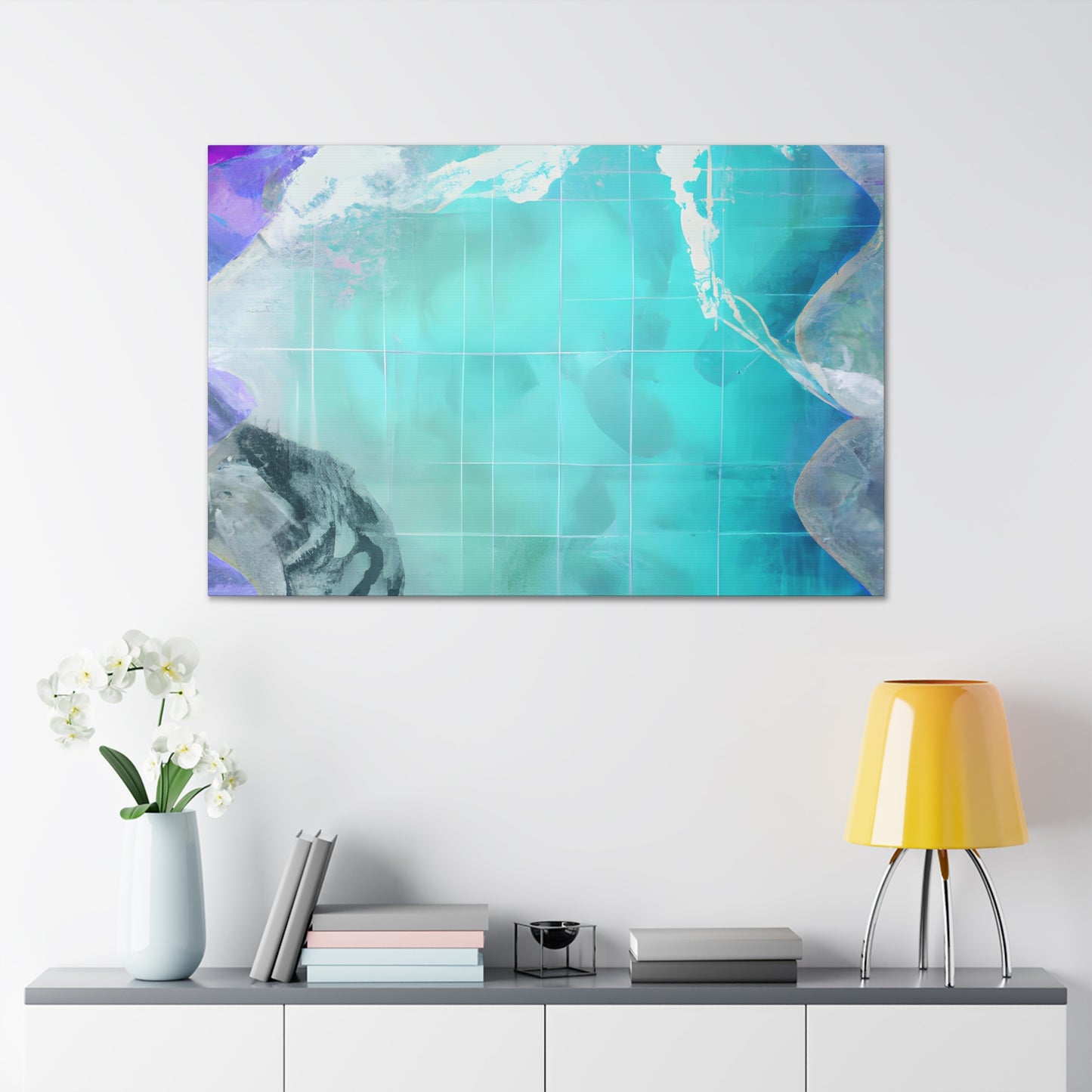 King Alfred the Painter - Digital Art Canvas