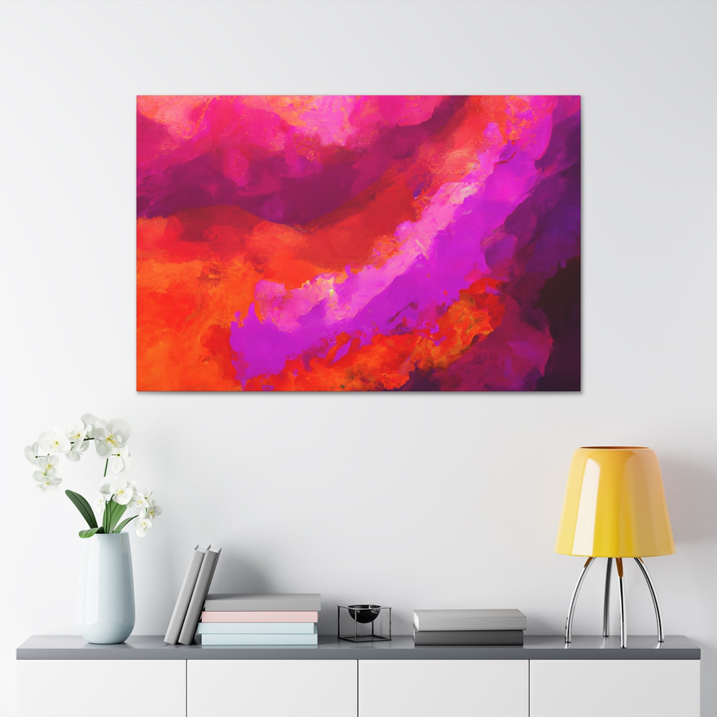 Jezebelle the Abstractionist - Digital Art Canvas