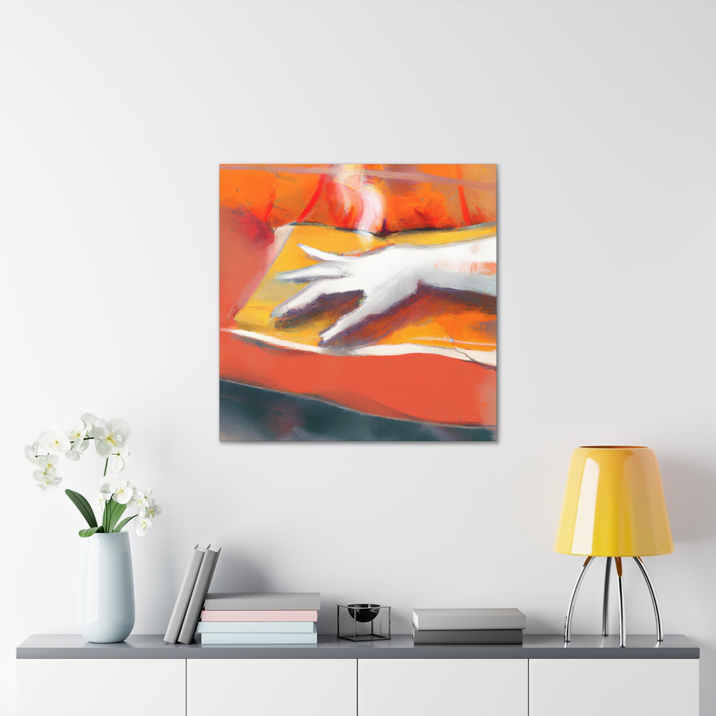 Zen Passage. - Digital Art Canvas