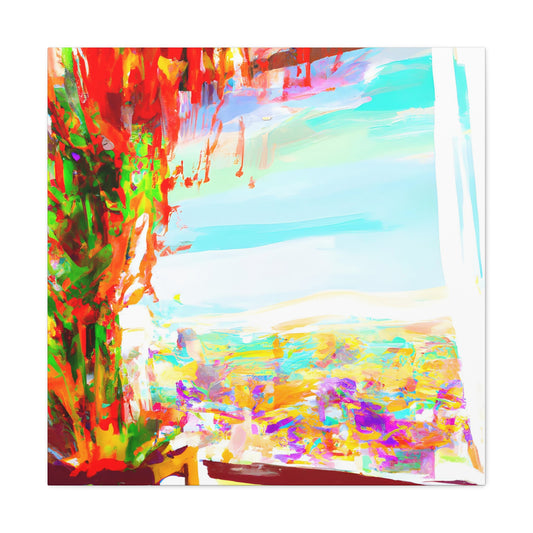 "The Sanctuary of Serenity" - Digital Art Canvas