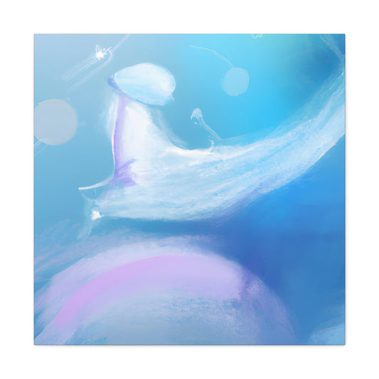 Bunny the Brave - Digital Art Canvas