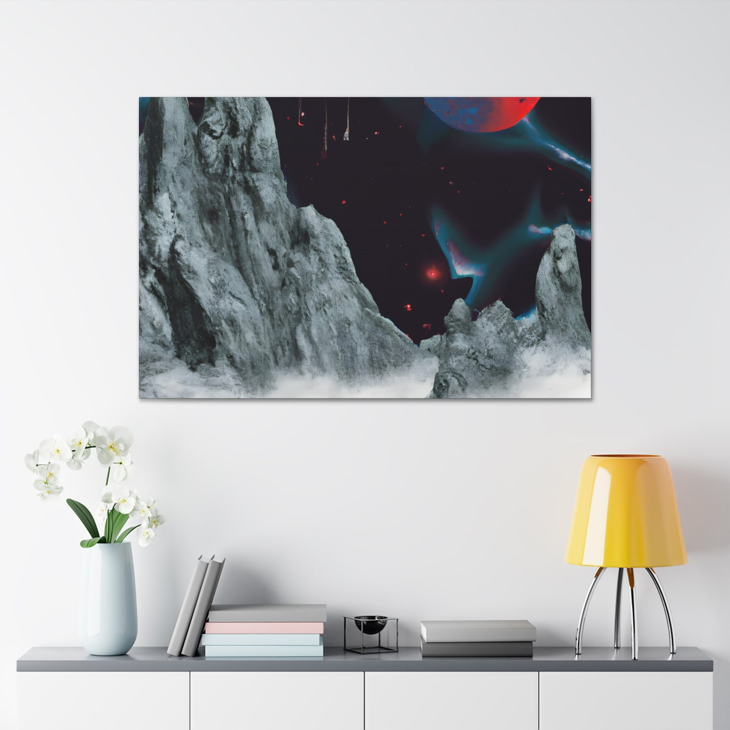 Cosmocephaloid - Digital Art Canvas