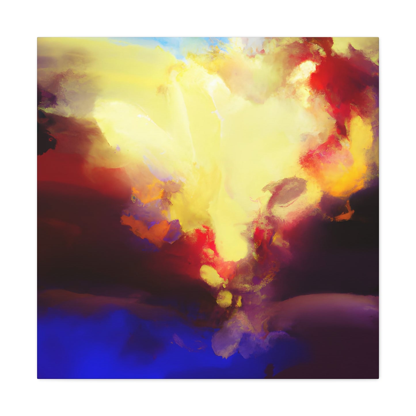Hilda the Abstractor - Digital Art Canvas