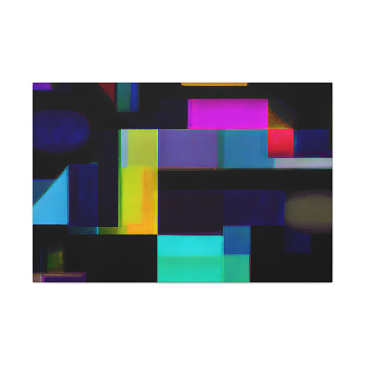 Starshine Cascade - Digital Art Canvas