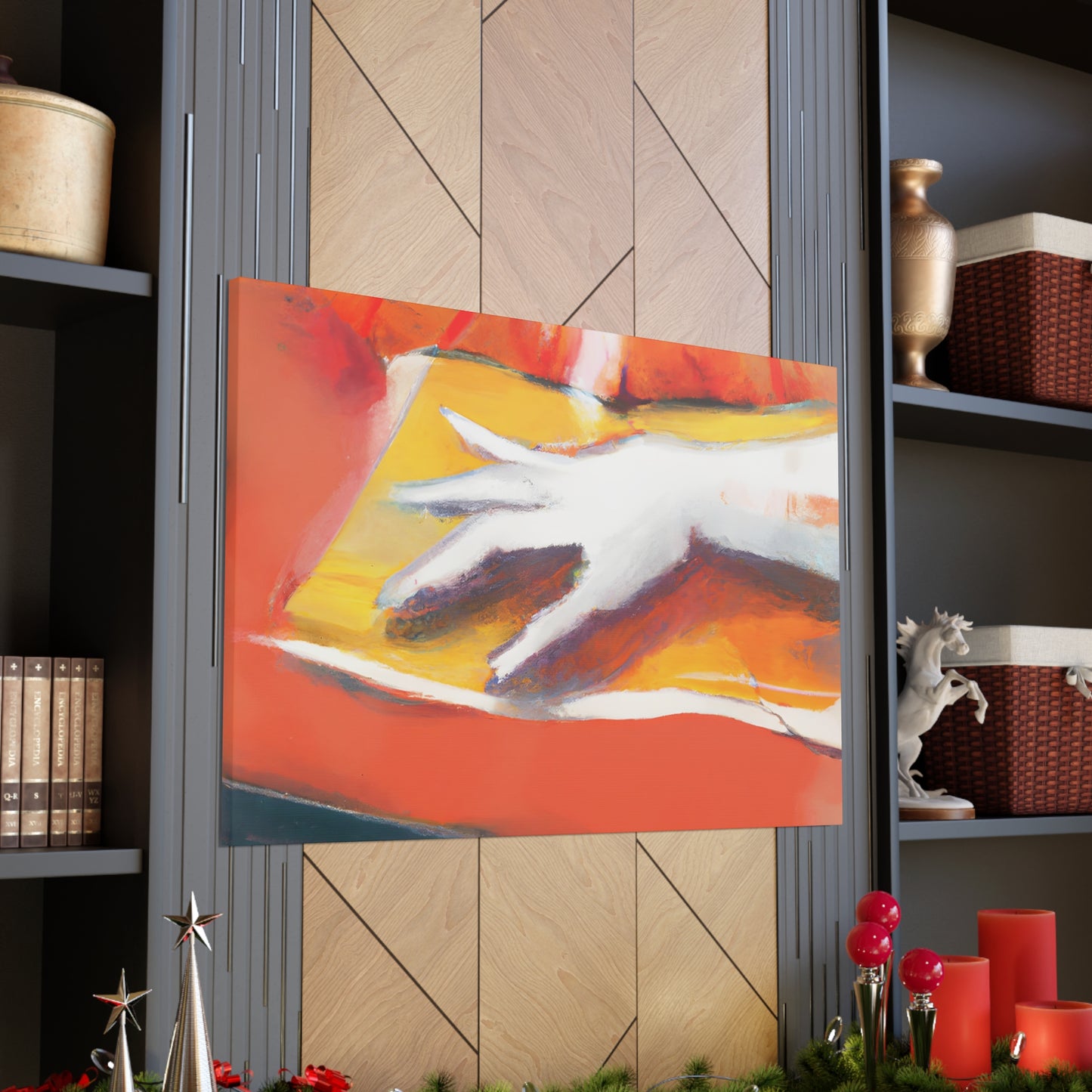 Zen Passage. - Digital Art Canvas