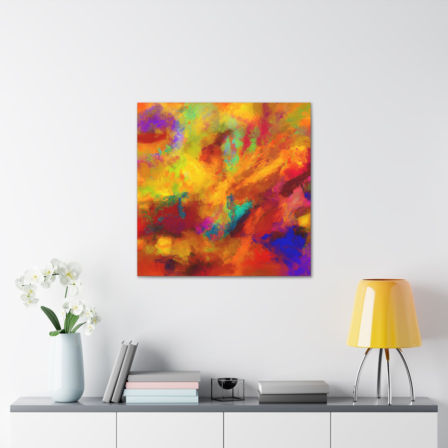 Noora the Abstractor - Digital Art Canvas