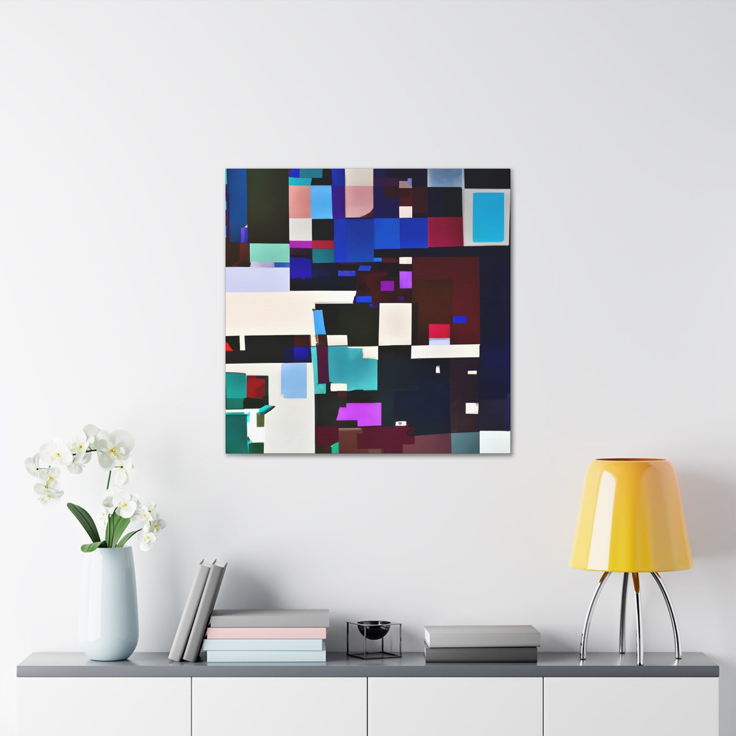 Fairytale Nightscape - Digital Art Canvas