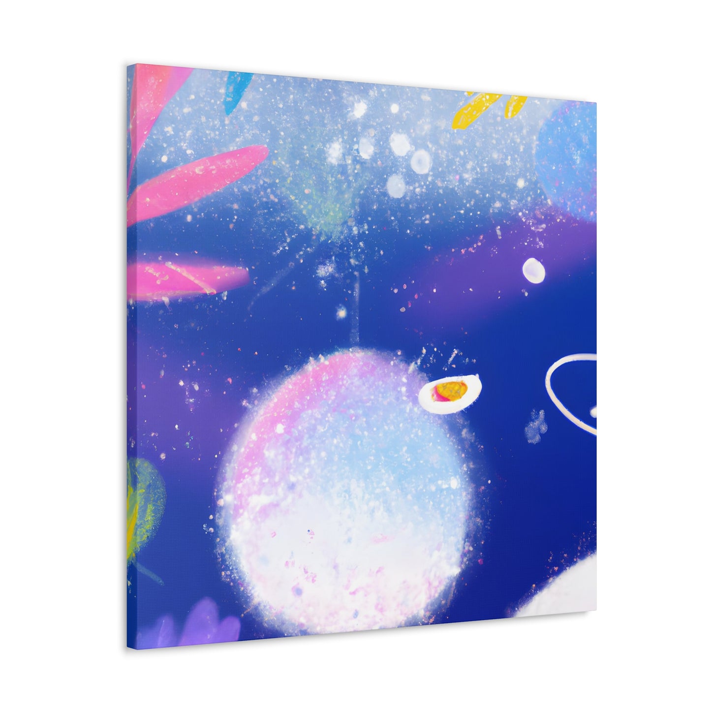 Selby the Super Smart Snail - Digital Art Canvas
