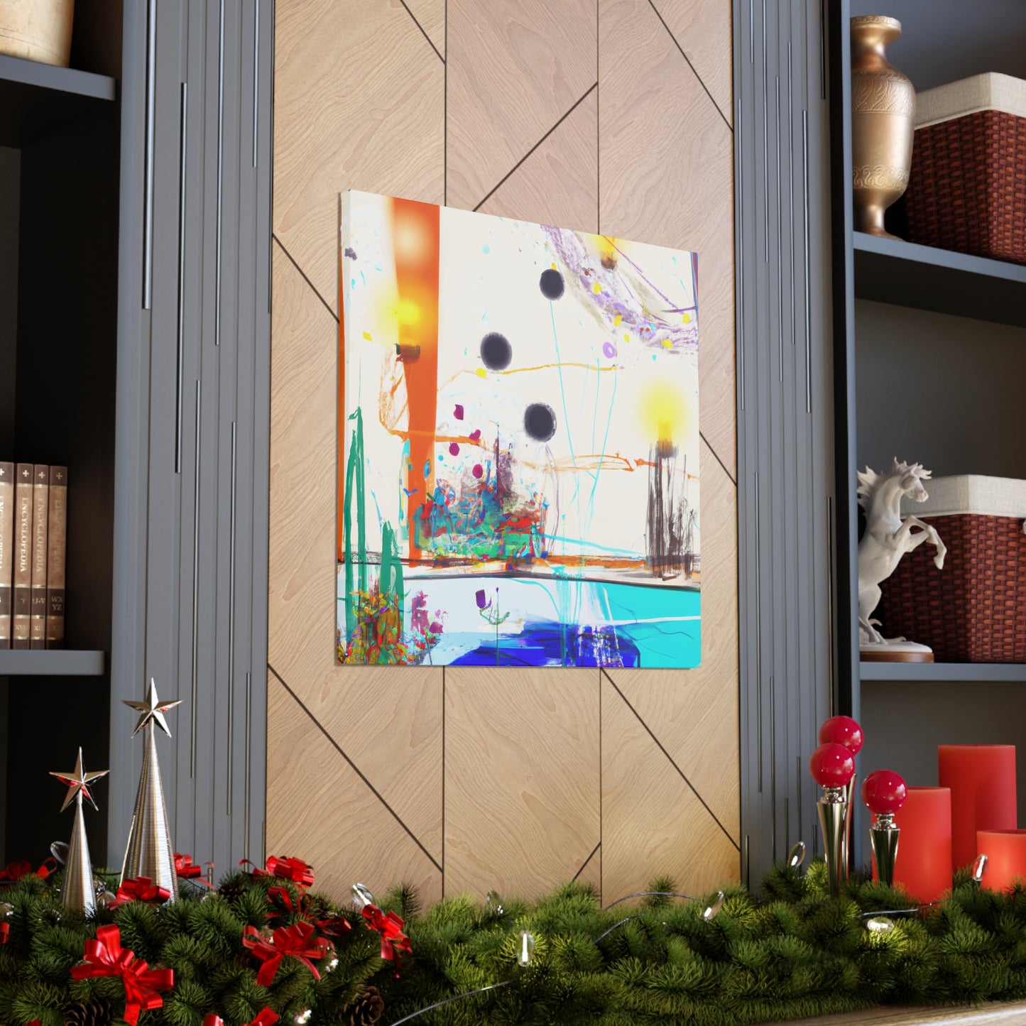 Enchanted Tranquility. - Digital Art Canvas