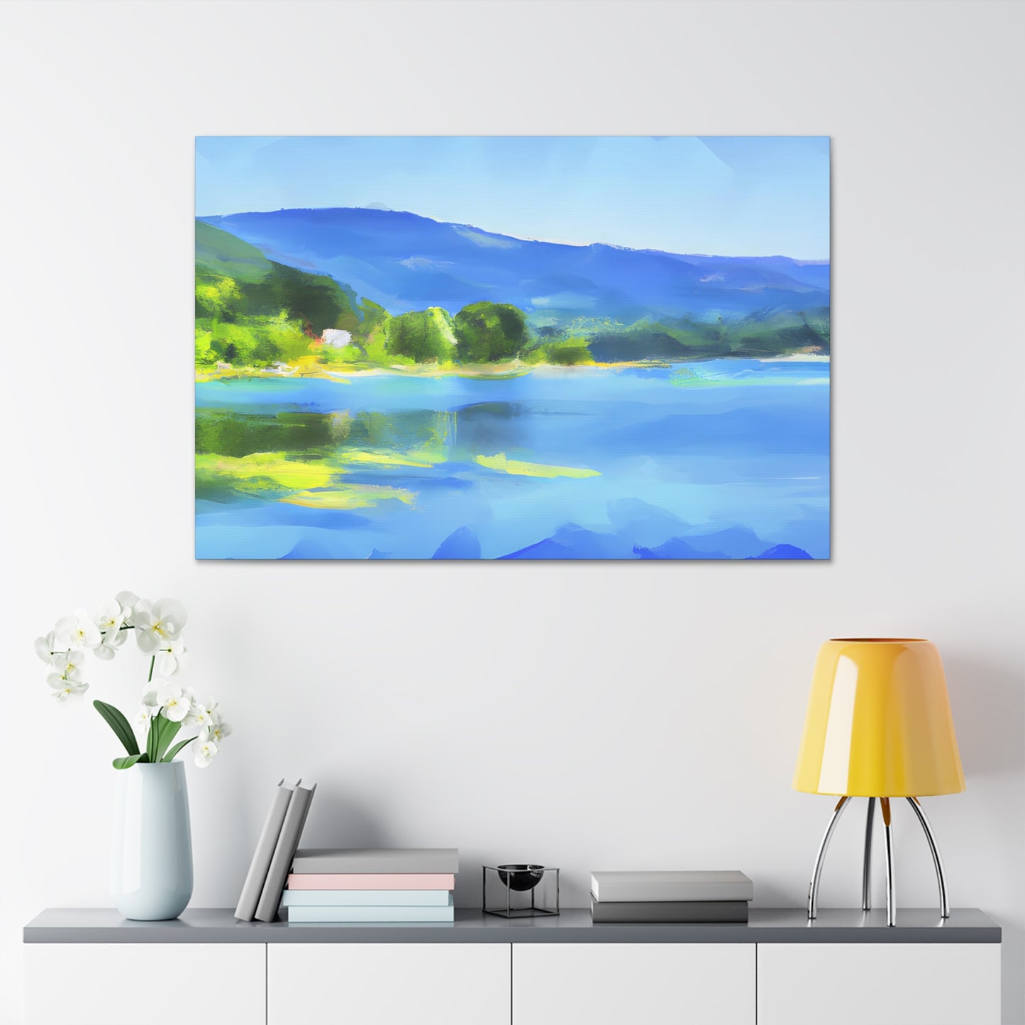 King Lucius the Magnanimous - Digital Art Canvas