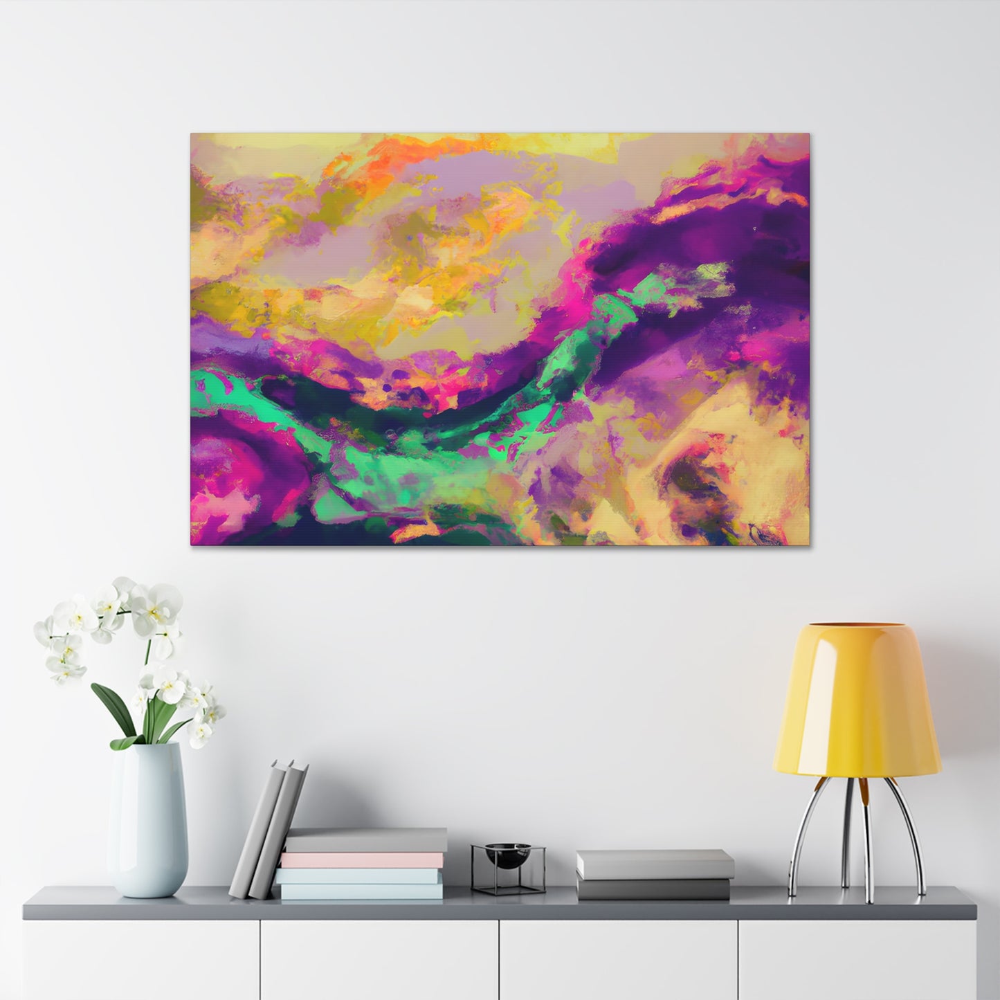 Jaxon the Splattermaster - Digital Art Canvas