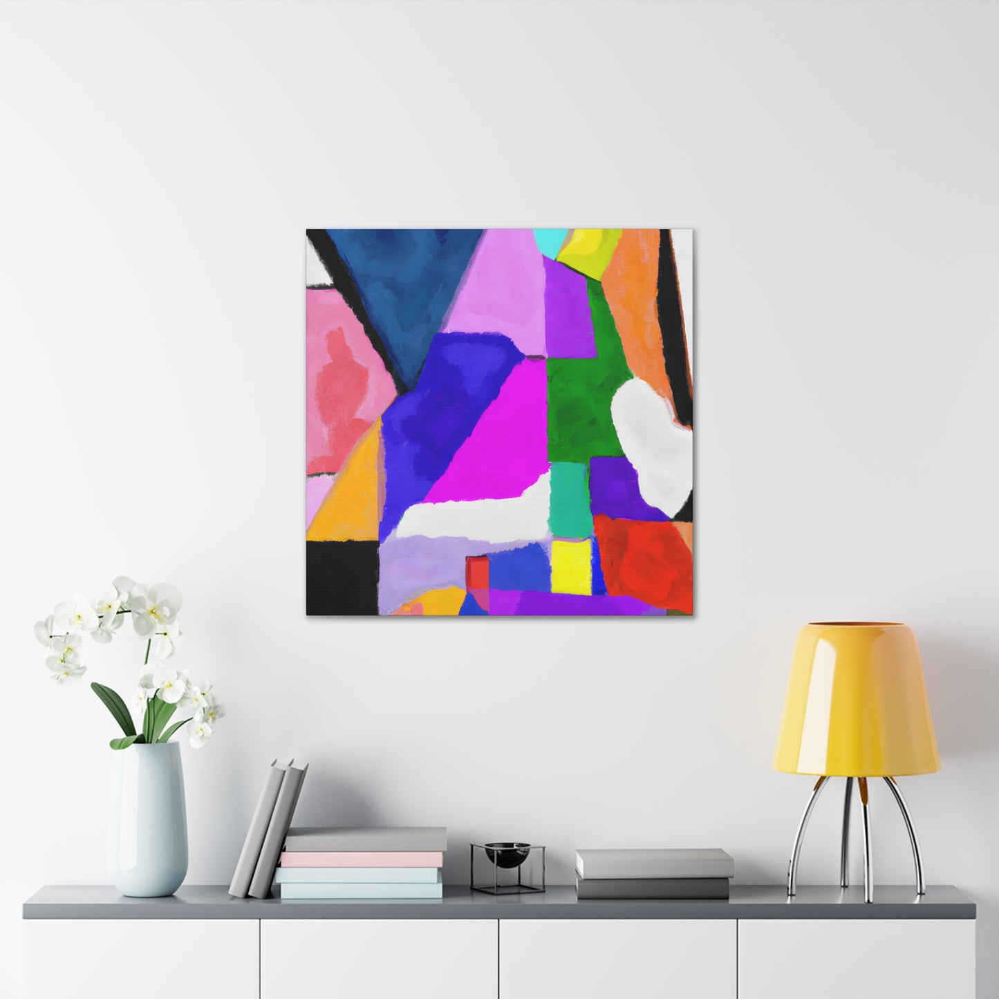 Summit Star Cluster - Digital Art Canvas