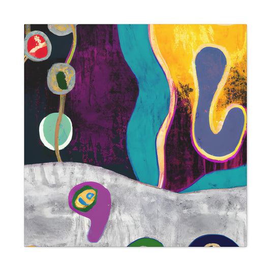 "Starry Sanctuary Soulful Ritual" - Digital Art Canvas