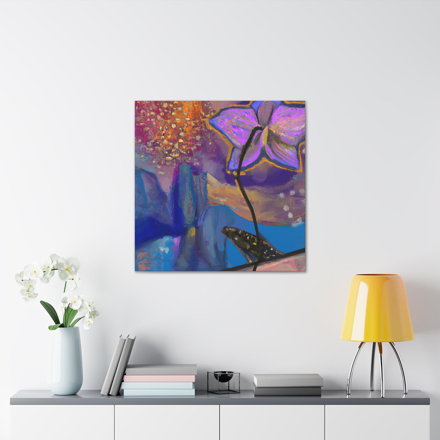 Mystic Tranquility. - Digital Art Canvas